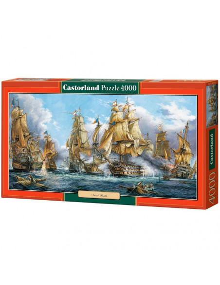 Naval Battle, Puzzle Castorland, 4000 Piese,Uniq400102