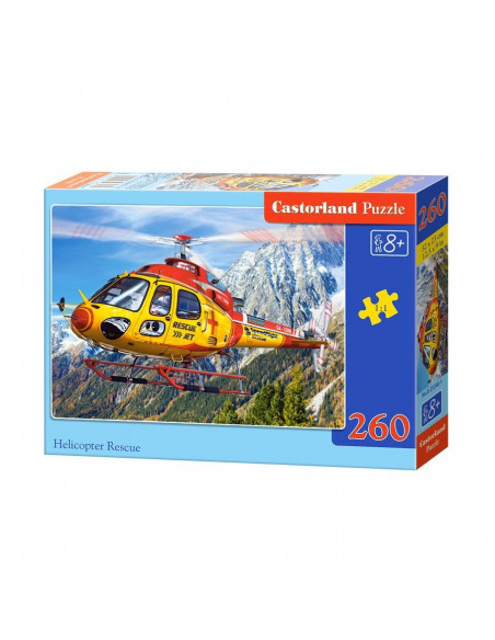 Helicopter Rescue, Puzzle Castorland, 260 Piese,Uniq27248