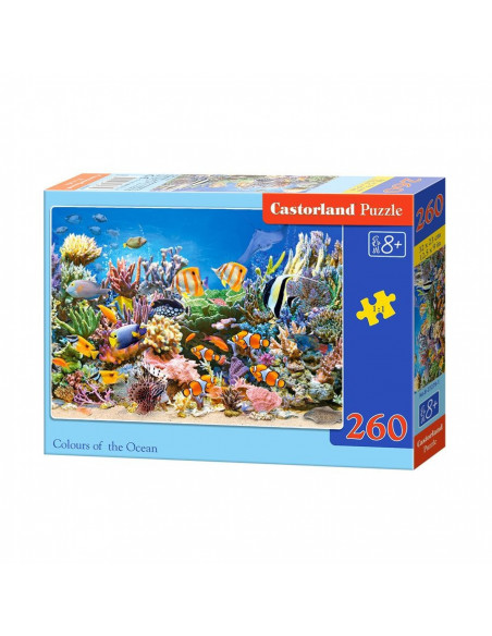 Culorile Oceanului, Puzzle Castorland, 260 Piese,Uniq27279