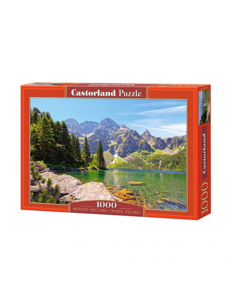 Morskie Oko Lake, Tatras, Poland, Puzzle Castorland, 1000