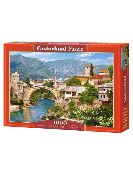 Mostar, Bosnia And Herzegovina, Puzzle Castorland, 1000