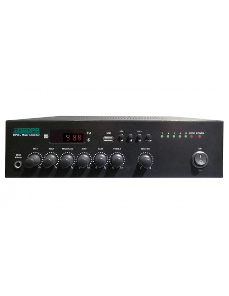 Amplificator cu mixer 35W mini, cu USB & Bluetooth, DSPPA