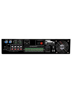 Amplificator 350W cu mixer DSPPA MP1010U, 6 zone, USB/SD/Tuner 2