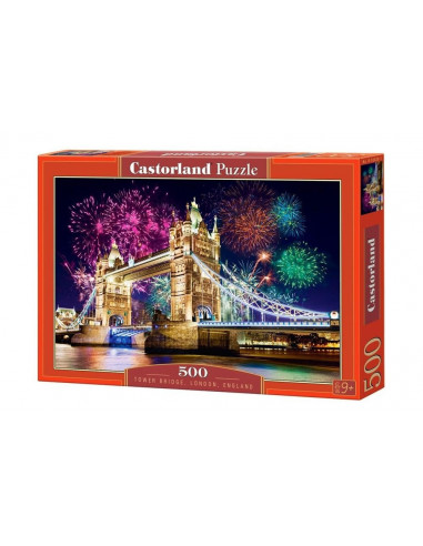 Tower Bridge, London, England, Puzzle Castorland, 500