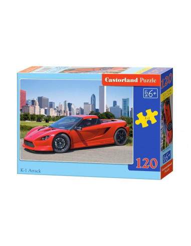 K-1 Attack, Puzzle Castorland, 120 Piese,Uniq12824