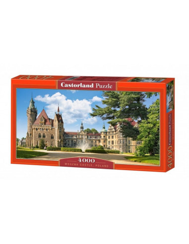 Castelul Moszna, Polonia, Puzzle Castorland, 4000