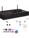 Amplificator stereo Tibo SIA75, 2x75W, LAN / Wi-Fi Streaming