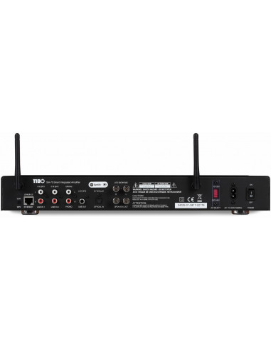 Amplificator stereo Tibo SIA75, 2x75W, LAN / Wi-Fi Streaming
