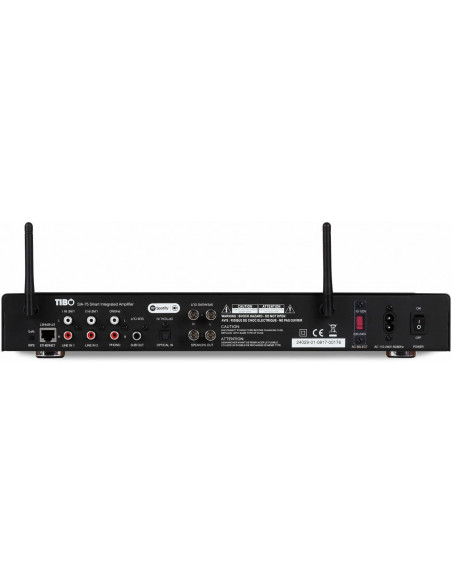 Amplificator stereo Tibo SIA75, 2x75W, LAN / Wi-Fi Streaming