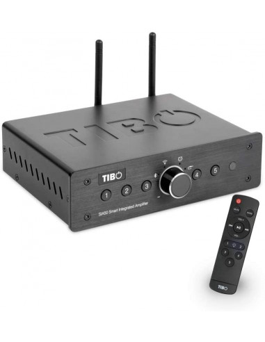 Amplificator stereo Tibo SIA50, 2x50W, Wi-Fi Streaming