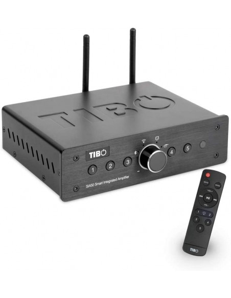 Amplificator stereo Tibo SIA50, 2x50W, Wi-Fi Streaming