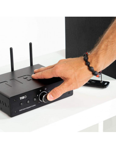 Amplificator stereo Tibo SIA50, 2x50W, Wi-Fi Streaming