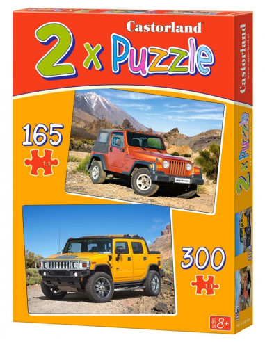 Roadless Tracks, Puzzle Castorland 2 In 1 - 165, 300