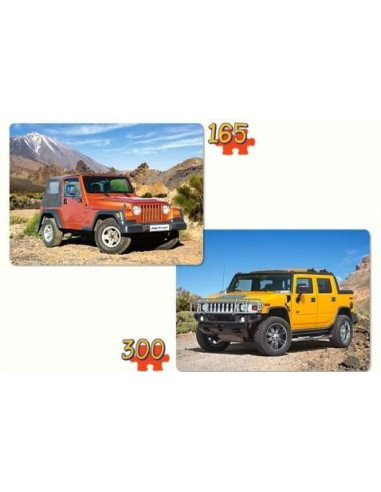 Roadless Tracks, Puzzle Castorland 2 In 1 - 165, 300