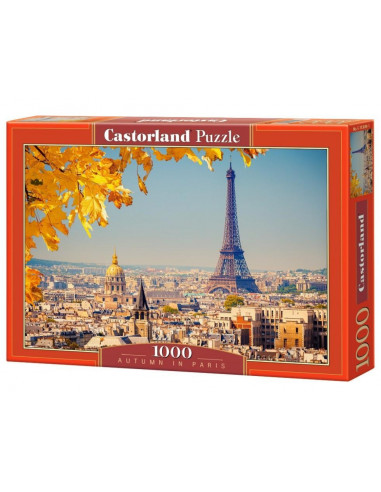 Toamna La Paris, Puzzle Castorland, 1000 Piese,Uniq103089
