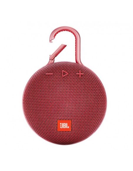 Boxa portabila JBL Clip 3, IPX7, RED,JBLCLIP3RED