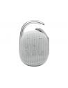 Boxa portabila JBL Clip 4, Bluetooth, IP67, 10H, Alb,JBLCLIP4WHT