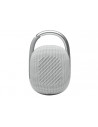 Boxa portabila JBL Clip 4, Bluetooth, IP67, 10H, Alb,JBLCLIP4WHT