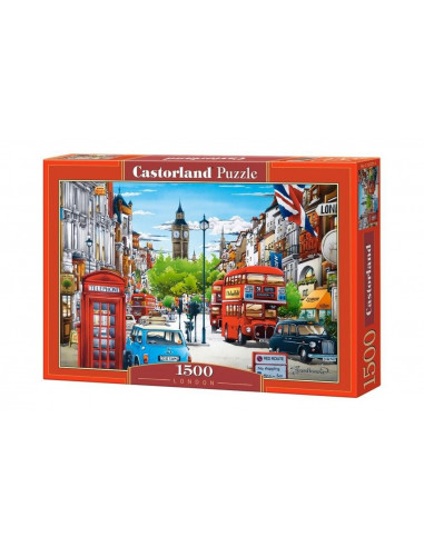 Londra, Puzzle Castorland, 1500 Piese,Uniq151271