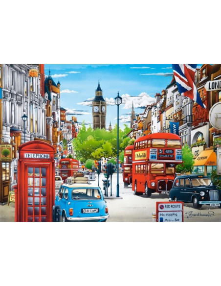 Londra, Puzzle Castorland, 1500 Piese,Uniq151271