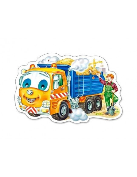 Camion De Nisip, Puzzle Castorland, 15 Piese,Uniq15061
