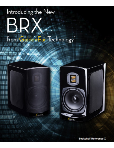 Boxe de raft High-End GOLDENEAR BRX (Bookshelf Reference X)