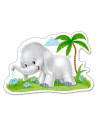 Animale Din Africa, Puzzle Castorland 4 In 1 - 3, 4, 6, 9