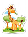 Animale Din Africa, Puzzle Castorland 4 In 1 - 3, 4, 6, 9