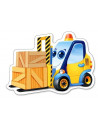 Funny Building Machines, Puzzle Castorland 4 In 1 - 3, 4, 6, 9