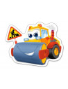 Funny Building Machines, Puzzle Castorland 4 In 1 - 3, 4, 6, 9