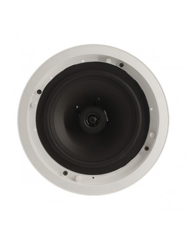 Difuzor coaxial de tavan 35W cu 2 cai, 8", 100V, 55Hz-20kHz