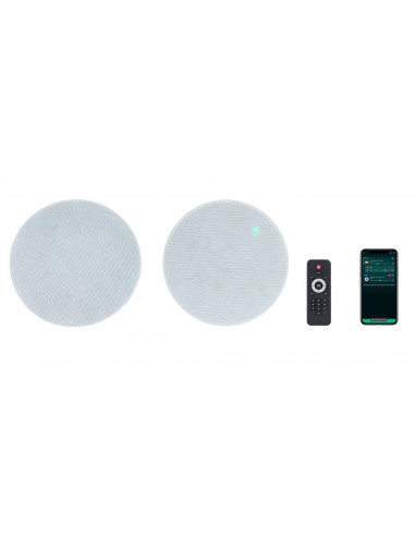 Boxe Wireless de tavan Multiroom 2x20W Fonestar KS-07WIFI