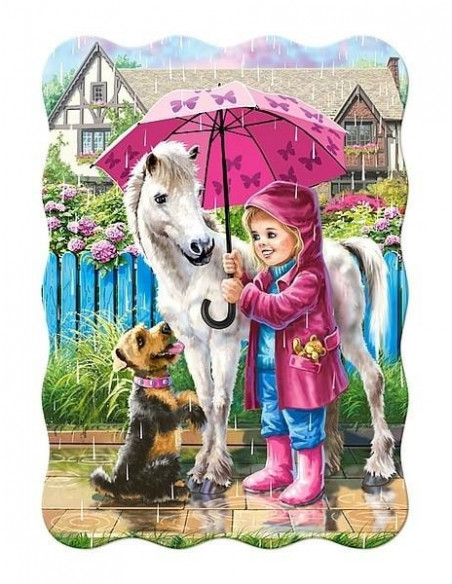 Rainy Days With Friends, Puzzle Castorland, 30 Piese,Uniq3426