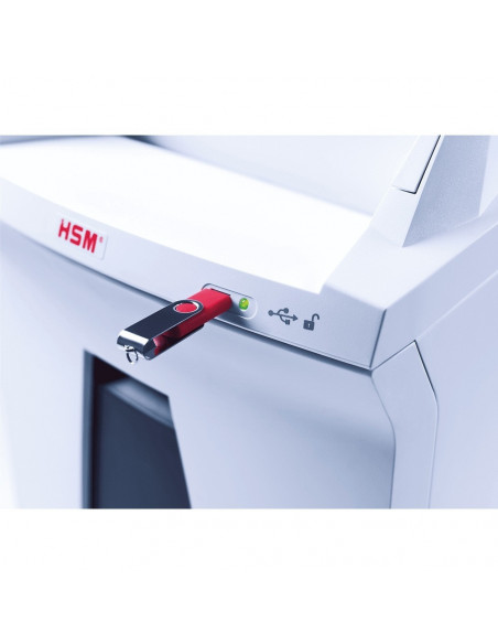 Distrugator documente HSM Securio AF300 - 12-14 coli - cross