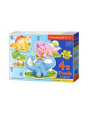 Pui De Dinozaur, Puzzle Castorland 4 In 1 - 4, 5, 6, 7