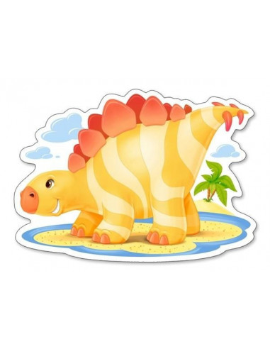 Pui De Dinozaur, Puzzle Castorland 4 In 1 - 4, 5, 6, 7