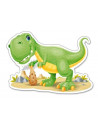 Pui De Dinozaur, Puzzle Castorland 4 In 1 - 4, 5, 6, 7