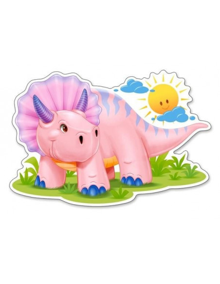 Pui De Dinozaur, Puzzle Castorland 4 In 1 - 4, 5, 6, 7