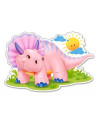 Pui De Dinozaur, Puzzle Castorland 4 In 1 - 4, 5, 6, 7