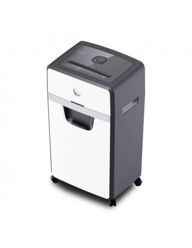 HP-2808,Distrugator de documente HP OneShred 16MC - 16 coli, micro cut (2 x 15mm), nivel securitate 5