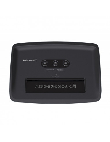 HP-2811,Distrugator de documente HP Pro Shredder 15CC - 15 coli, cross cut (4 x 35mm), nivel securitate 4