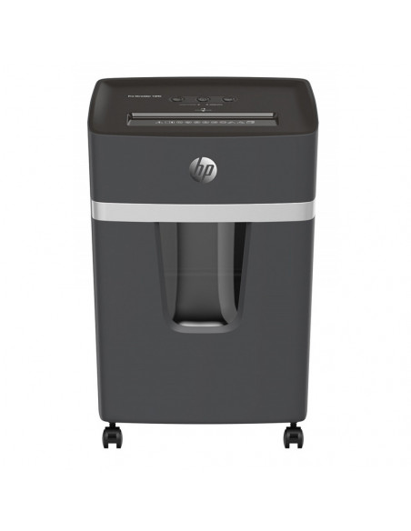 HP-2812,Distrugator de documente HP Pro Shredder 10MC - 10 coli, micro cut (2 x 15mm), nivel securitate 5