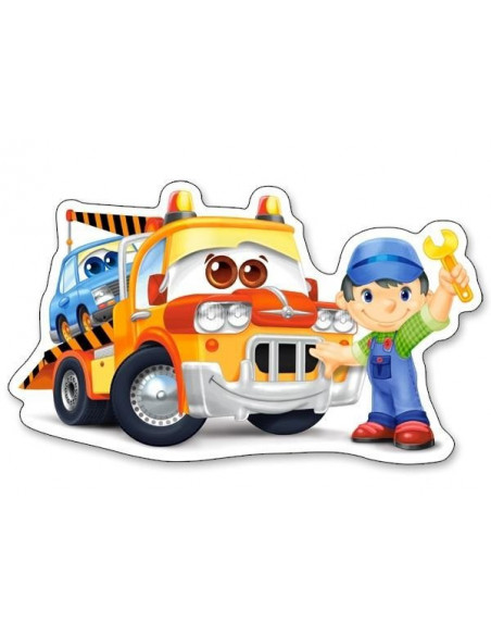 Rescue Services, Puzzle Castorland 4 In 1 - 4, 5, 6, 7
