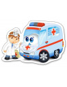 Rescue Services, Puzzle Castorland 4 In 1 - 4, 5, 6, 7