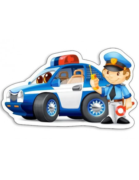 Rescue Services, Puzzle Castorland 4 In 1 - 4, 5, 6, 7