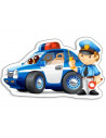 Rescue Services, Puzzle Castorland 4 In 1 - 4, 5, 6, 7