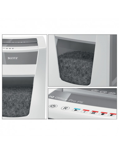 Distrugator documente manual LEITZ IQ Office Pro, P5, micro-cut