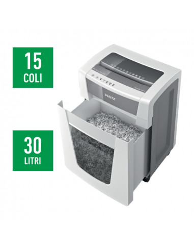 Distrugator documente manual LEITZ IQ Office Pro, P5, micro-cut