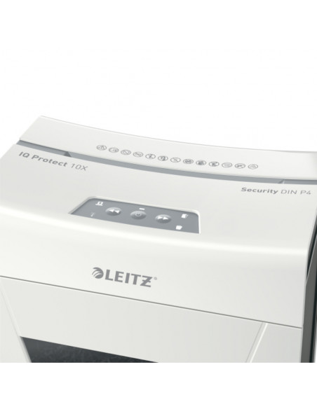 Distrugator documente manual LEITZ IQ Protect 10X, P4