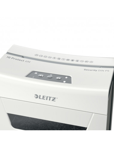 Distrugator documente manual LEITZ IQ Protect 4M, P5, micro-cut